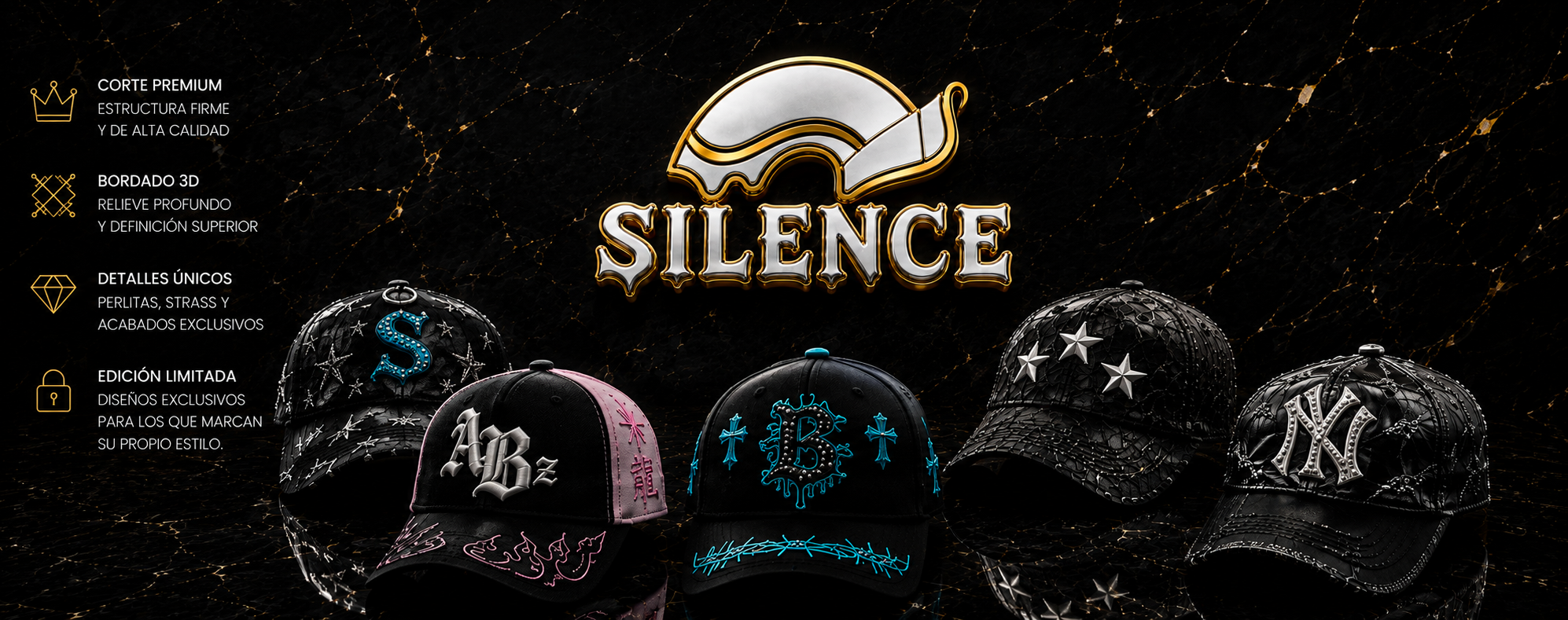 Colección de gorras SILENCE DROP